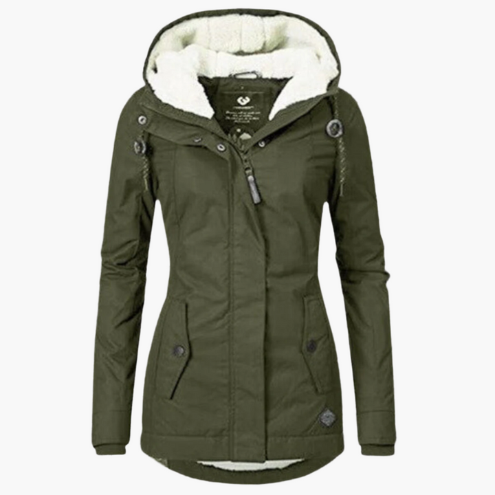 Lune London | Sherpa-Hoodie Winter Jacket - Stylish and warming outdoor parka for cold days