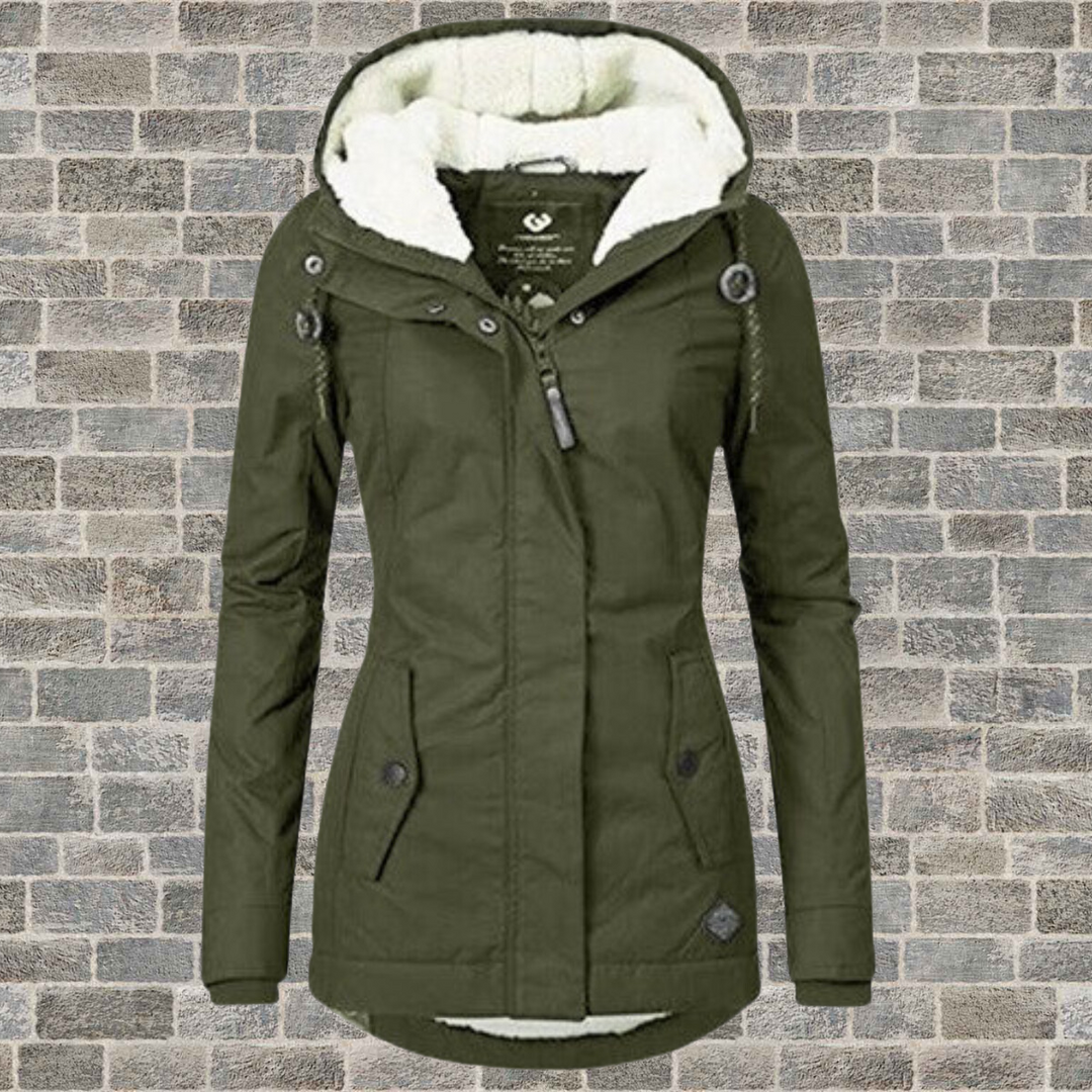 Amarae | Warm Cotton Sherpa Jacket
