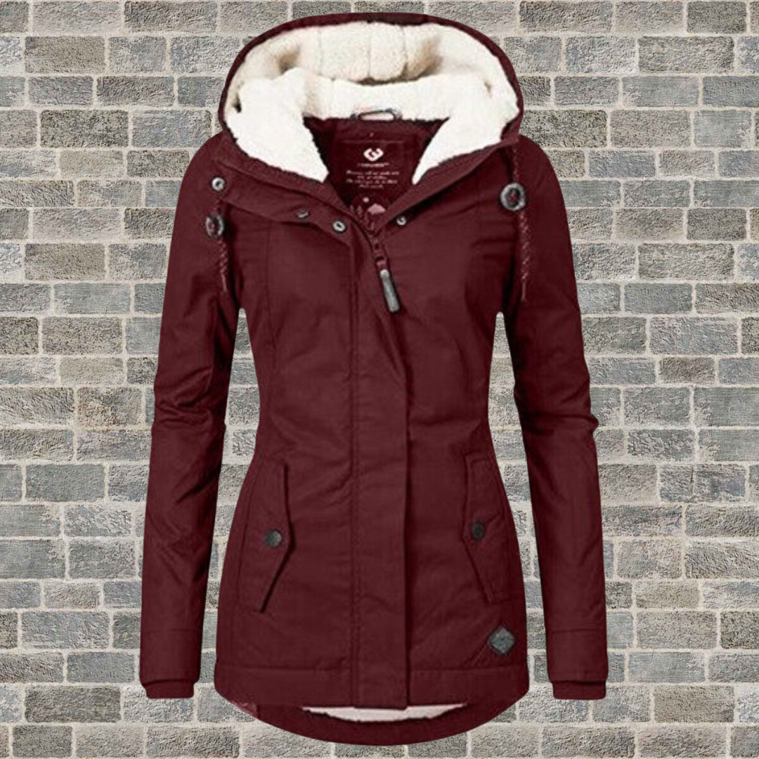 Amarae | Warm Cotton Sherpa Jacket