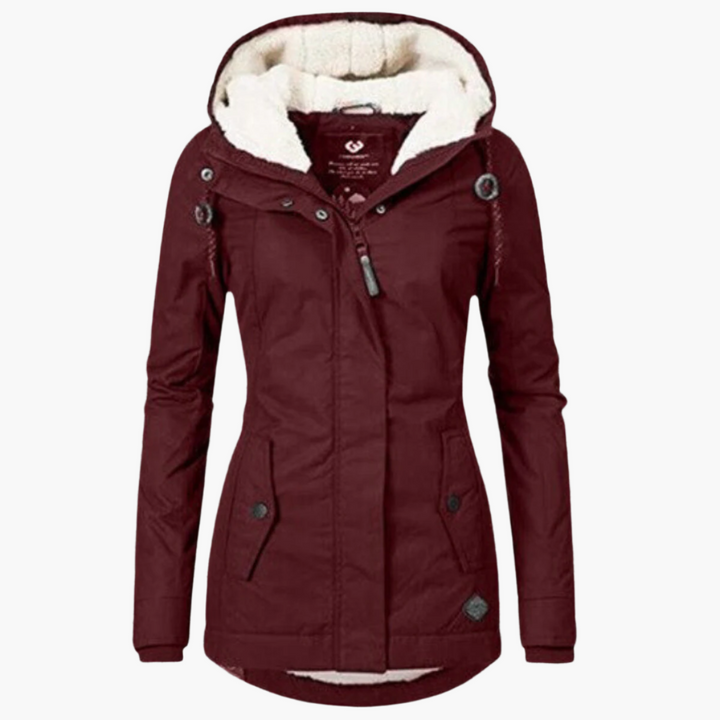 Lune London | Sherpa-Hoodie Winter Jacket - Stylish and warming outdoor parka for cold days
