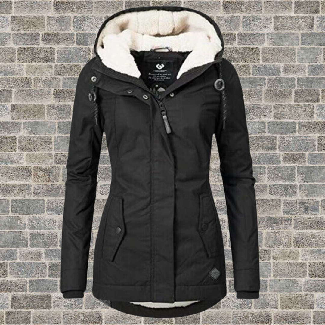 Amarae | Warm Cotton Sherpa Jacket
