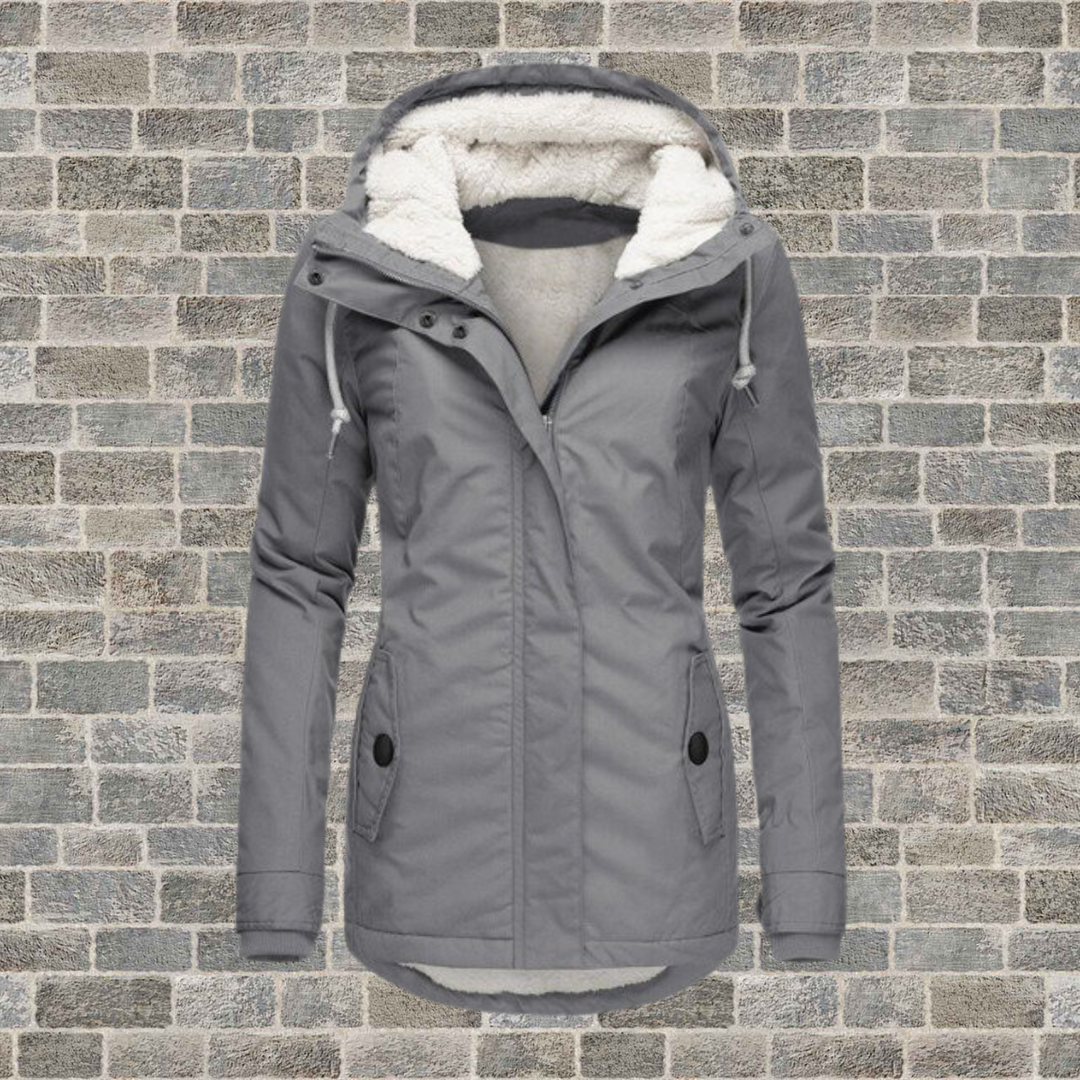 Amarae | Warm Cotton Sherpa Jacket