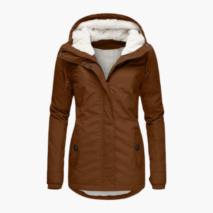 Lune London | Sherpa-Hoodie Winter Jacket - Stylish and warming outdoor parka for cold days