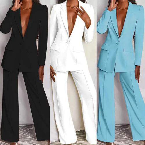 Amarae | Fashionable Set Consisting Of A Stylish Blazer and Elegant Pants