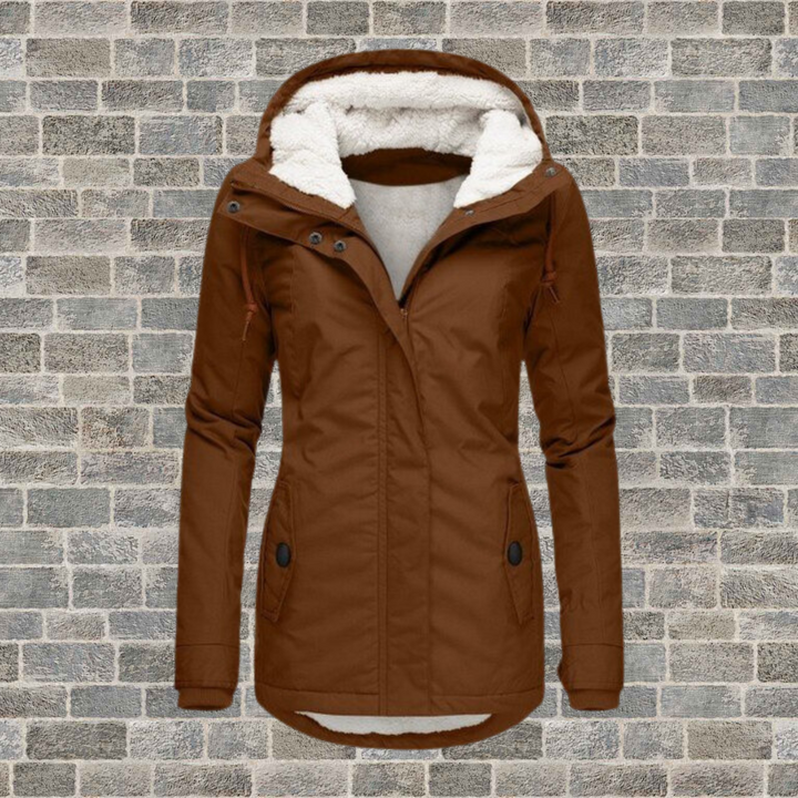 Amarae | Warm Cotton Sherpa Jacket