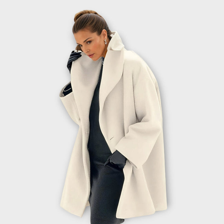 Lune London | windproof wool coat for women