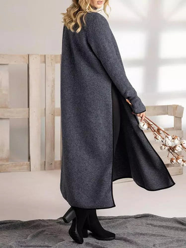 Amarae | Long Split Midi Dress In Relaxed Fit