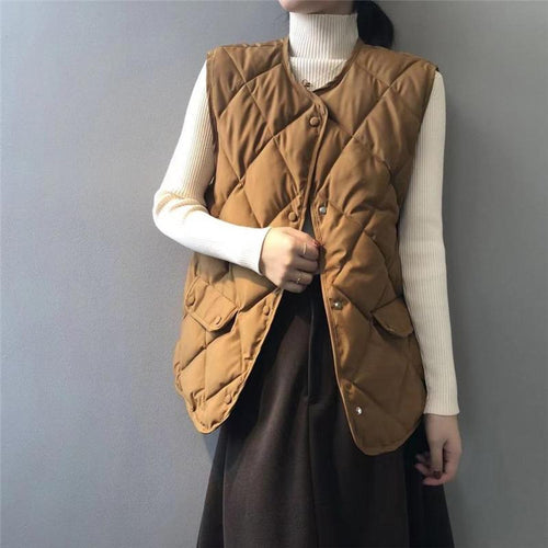 Amarae | Quilted Bomber Vest