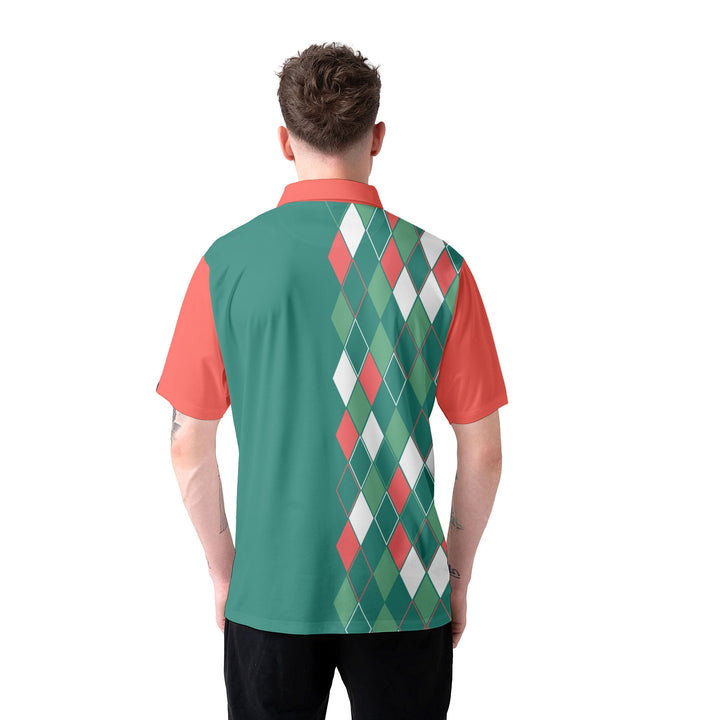 Amarae | Vintage 80s Christmas polo shirt for men
