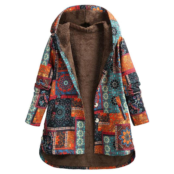 Lune London | Floral Print Hoodie