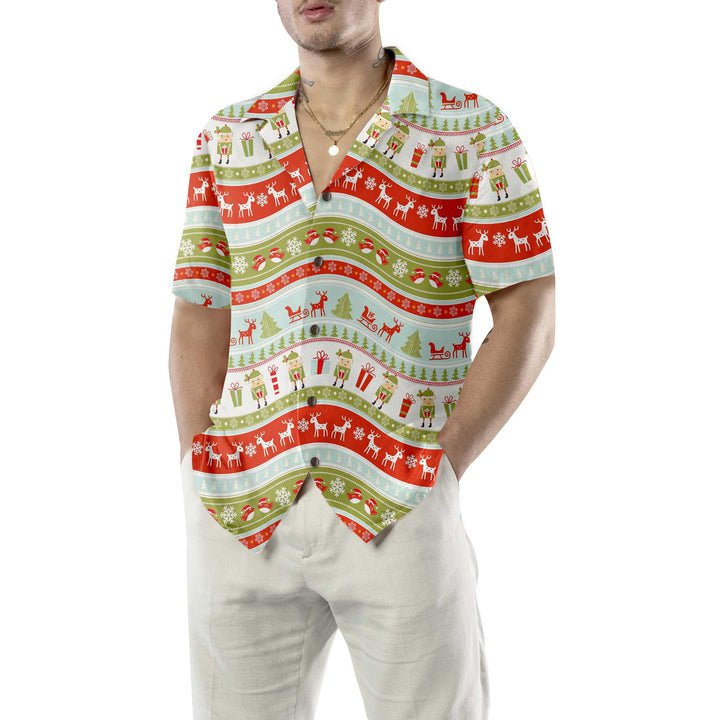 Lune London | Vintage Christmas Hawaiian Shirt, Fun Christmas Shirt, Best Christmas Gift Idea