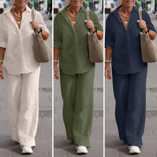 Amarae | Elegant Linen Two-Piece