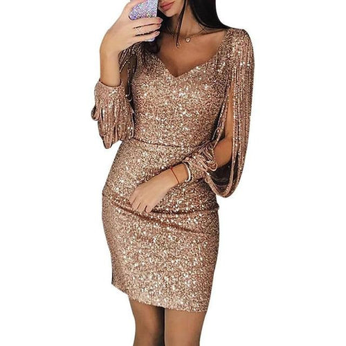 Amarae | Evening dress with sequins