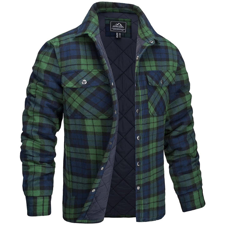 Lune London | Men's Lumberjack Jacket in Checked Design