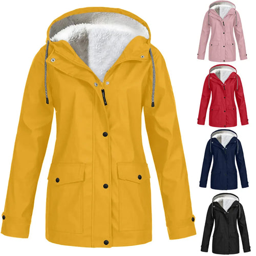 Amarae | Windproof and Waterproof Outdoor Jacket with Fleece Lining