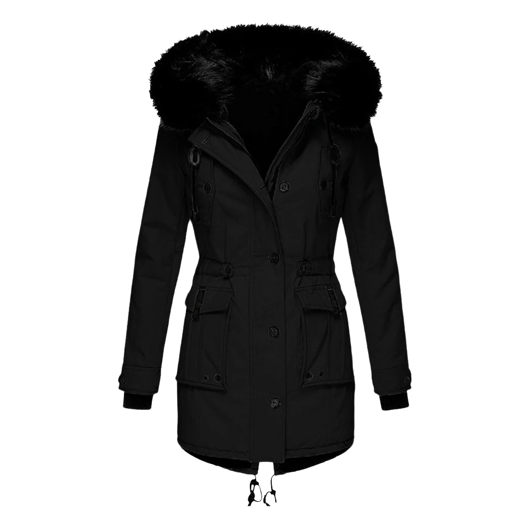 Amarae | Winter Coat with Long Sleeves with Hood