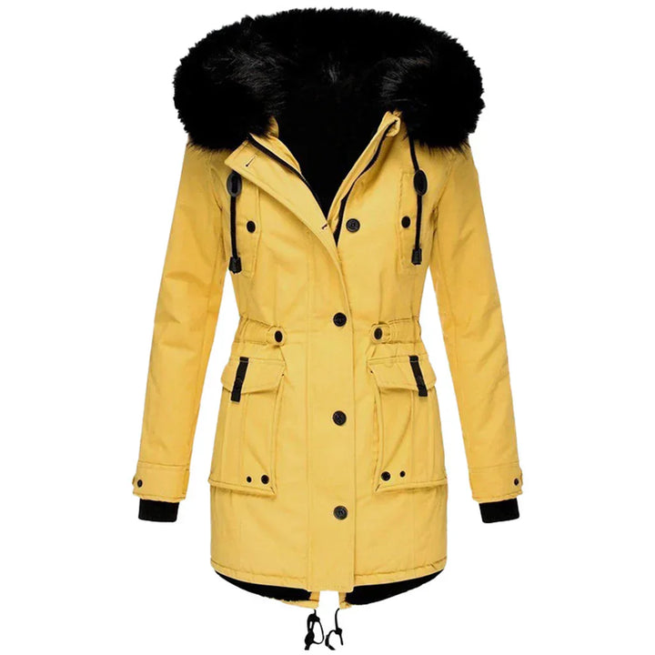 Amarae | Winter Coat with Long Sleeves with Hood