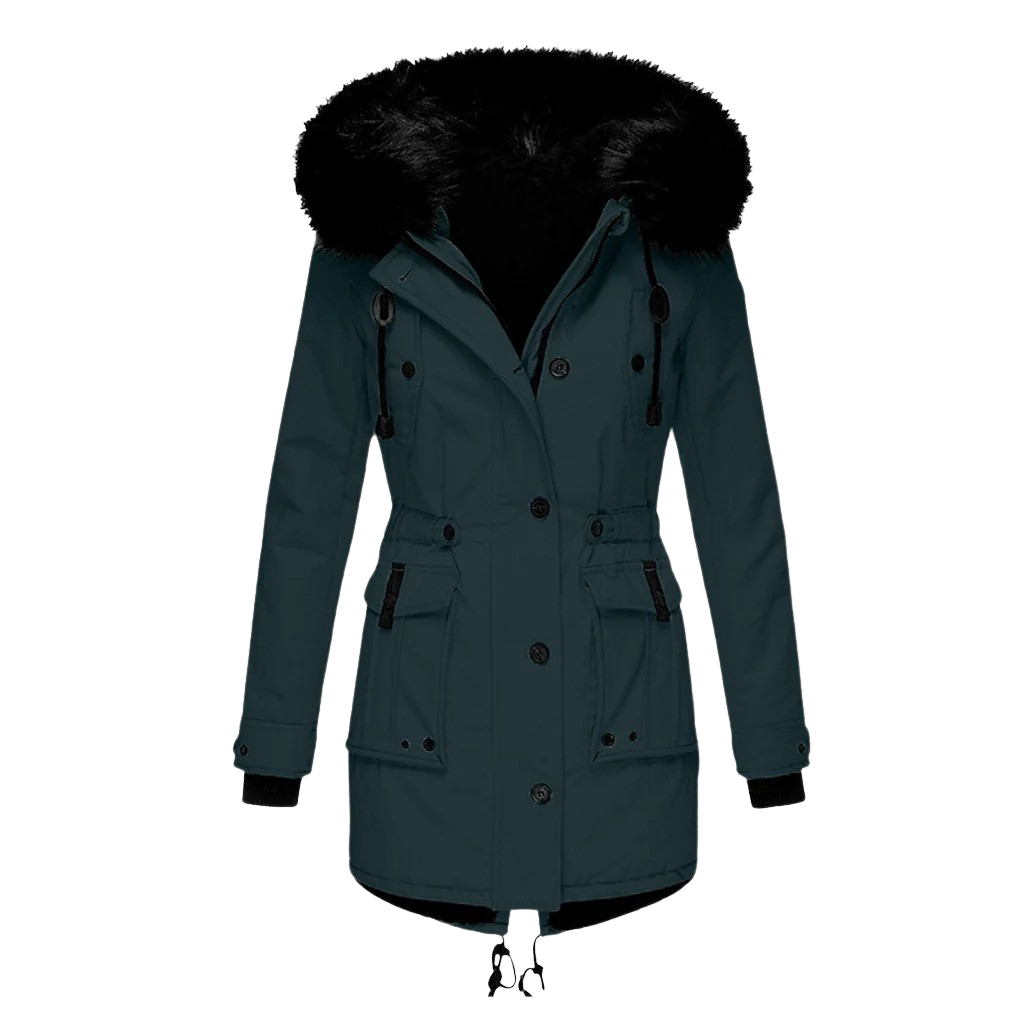 Amarae | Winter Coat with Long Sleeves with Hood