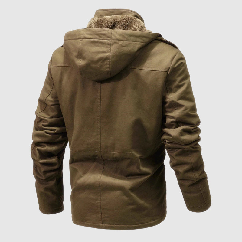 Lune London | Tactical Cotton Blend Jacket - Durable Warm Outdoor Jacket
