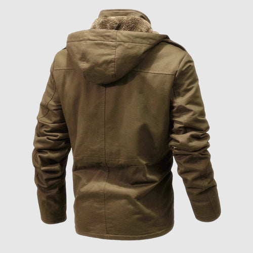 Amarae | Tactical Cotton Blend Jacket - Durable Warm Outdoor Jacket