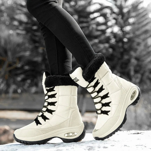 Amarae | Waterproof Ankle-High Snow Boots for Women – Cozy & Stylish