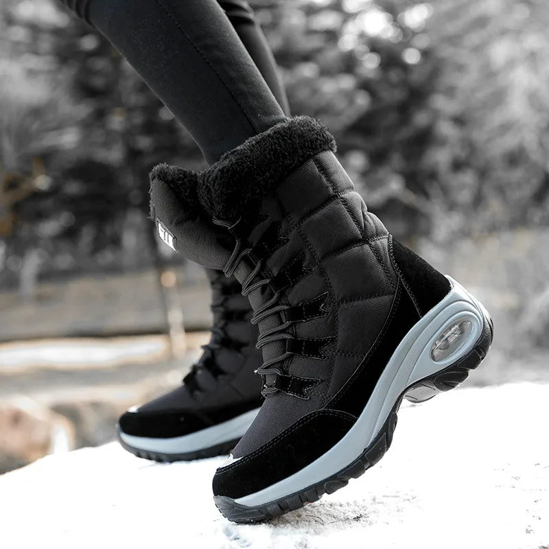 Lune London | Waterproof Ankle-High Snow Boots for Women – Cozy & Stylish