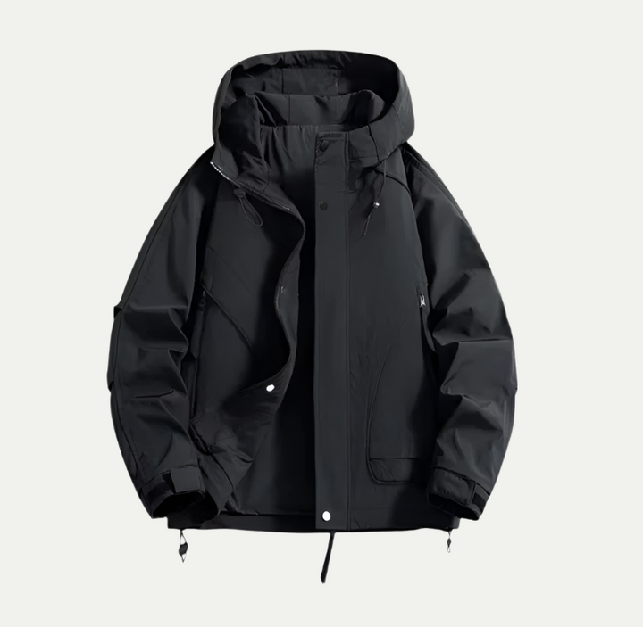 Lune London | Waterproof jacket for men - Lightweight with adjustable hood