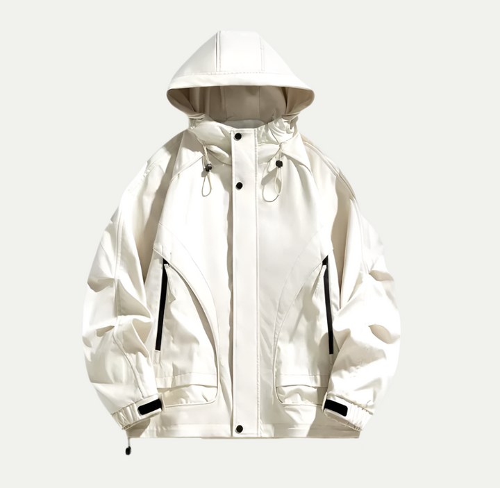 Lune London | Waterproof jacket for men - Lightweight with adjustable hood