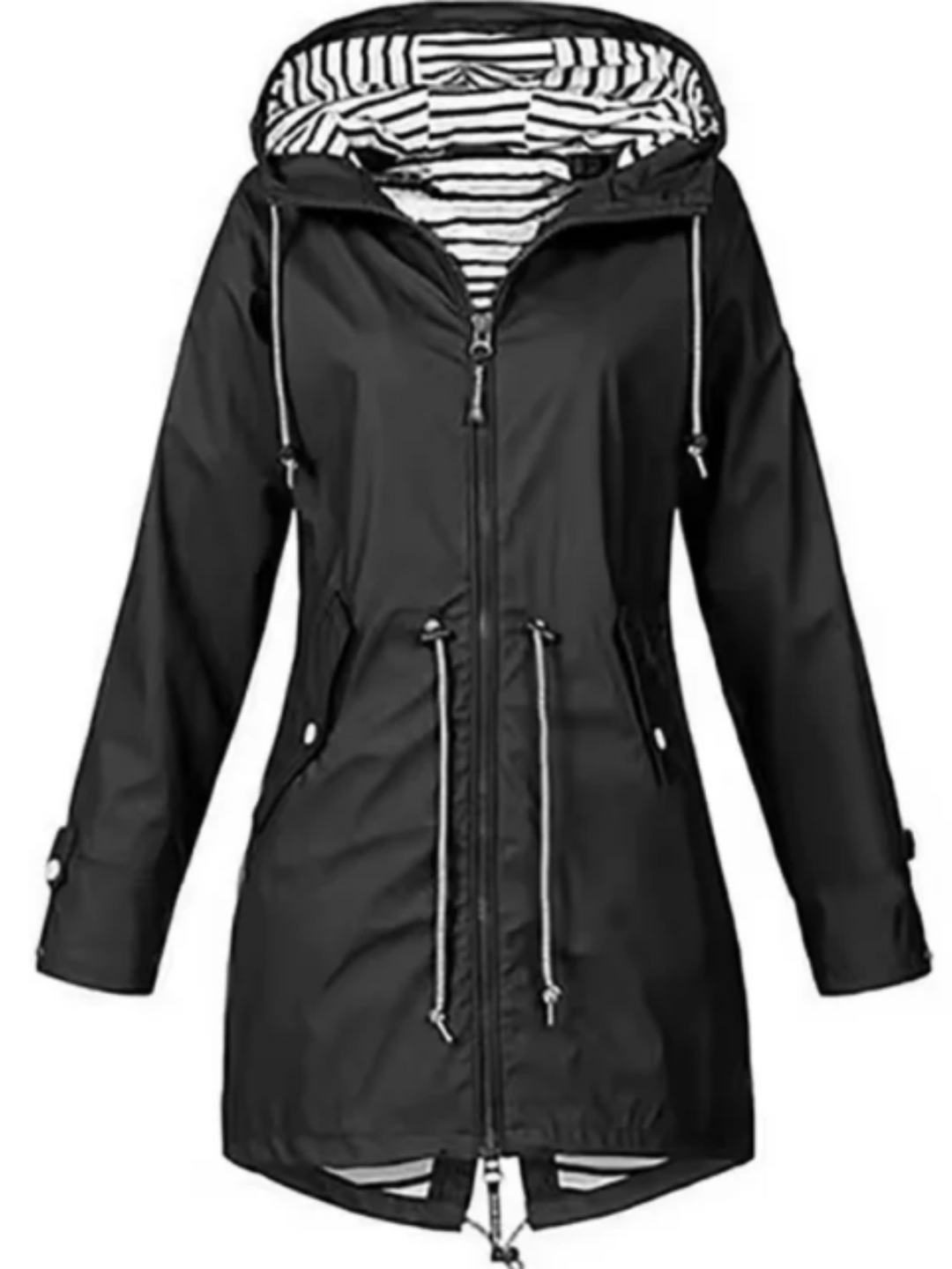 Amarae | Waterproof Jacket for Women - With Hood, Feminine Fit