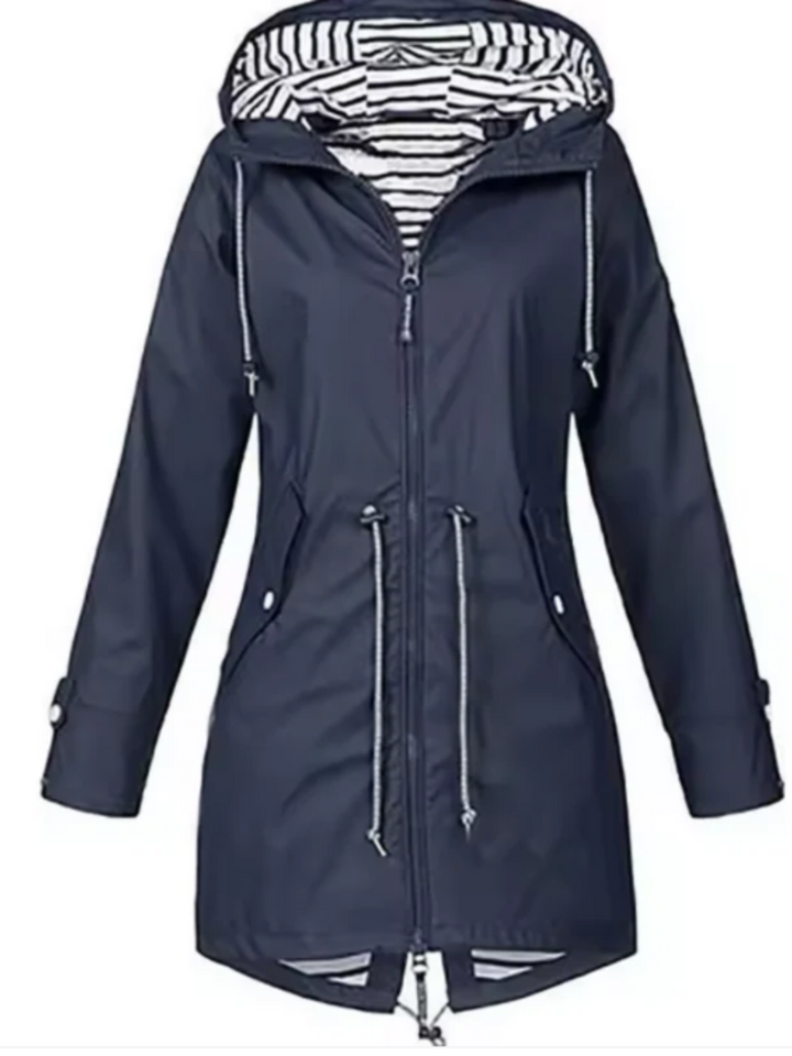 Amarae | Waterproof Jacket for Women - With Hood, Feminine Fit