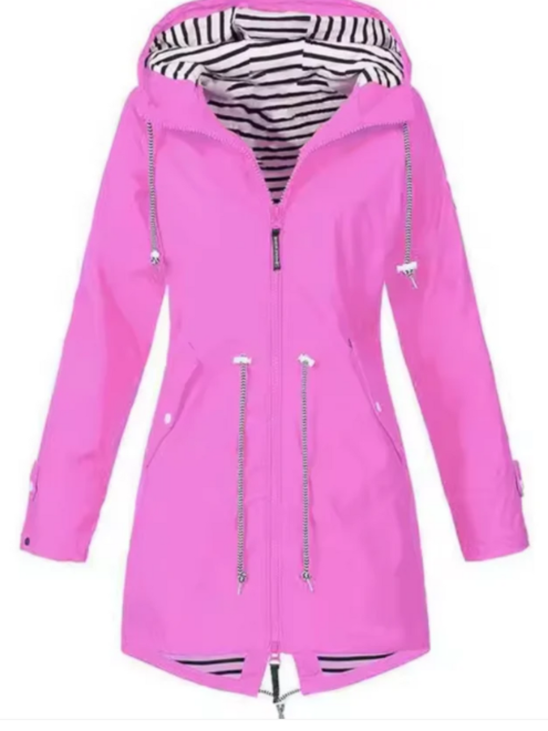 Amarae | Waterproof Jacket for Women - With Hood, Feminine Fit