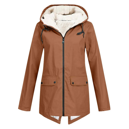 Amarae | Waterproof Rain Jacket for Women - With Hood, Functional Design