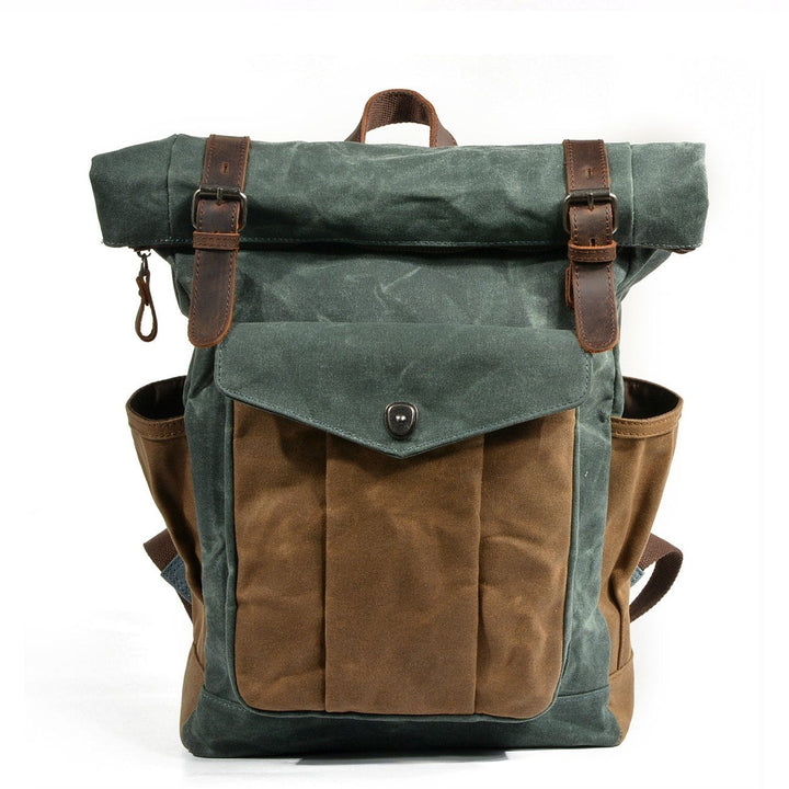 Amarae | Canvas Rolltop Rucksack - Lundastyle - Sustainable and Stylish for Adventurers