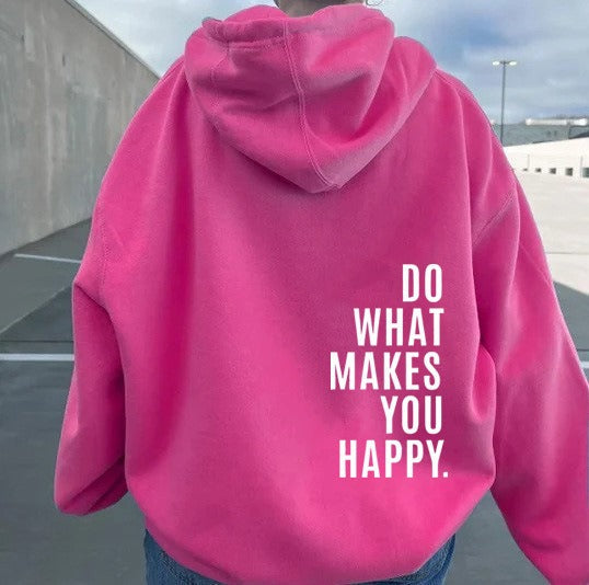Amarae | Rust-colored Statement Hoodie