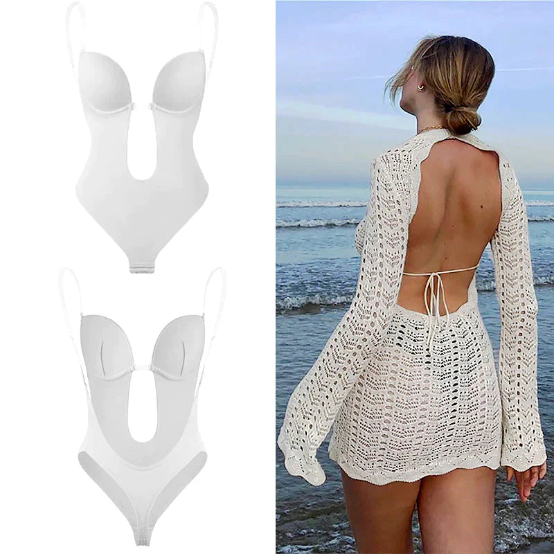 Women's Backless Bodysuit | Lune London
