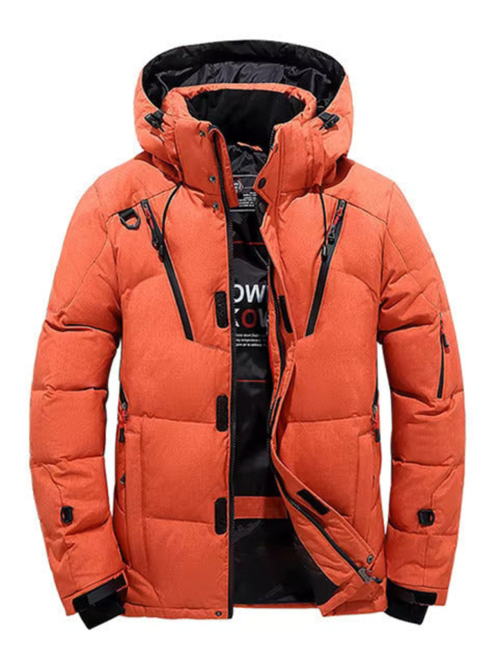 Amarae | Winter Down Jacket for Men - Padded, With Hood