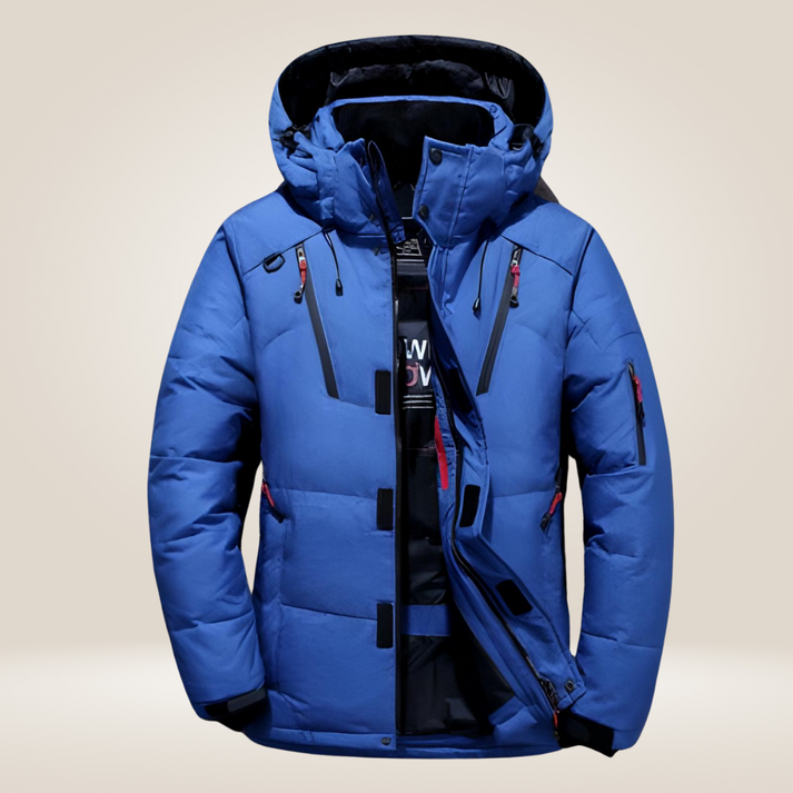 Lune London | Winter jacket for men, insulated, with hood - waterproof