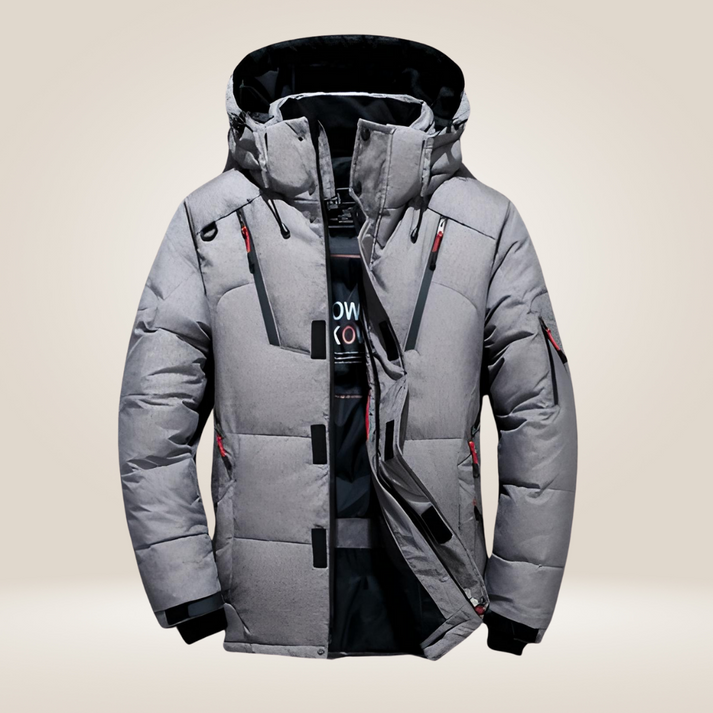 Lune London | Winter jacket for men, insulated, with hood - waterproof