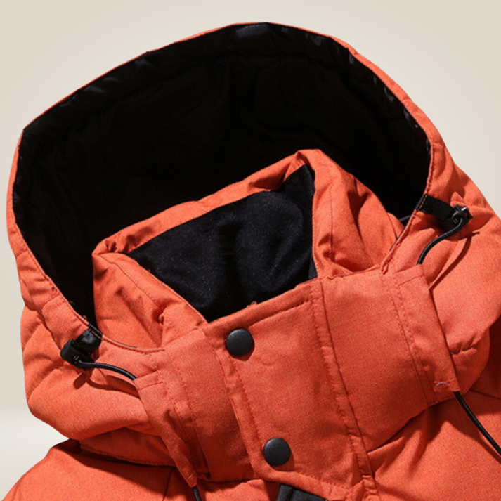 Lune London | Winter jacket for men, insulated, with hood - waterproof