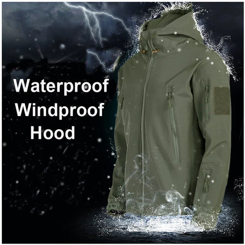 Amarae | Softshell Hoodie - Waterproof jacket for men