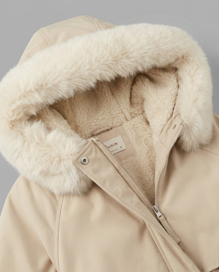 Warm Fur Winter Jacket Women | Amarae