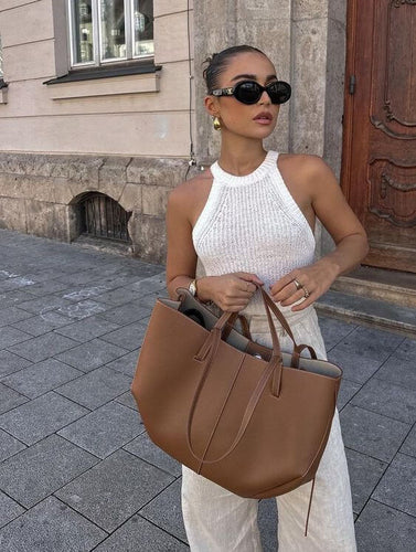 Amarae | Vintage Tote Bag Women Spacious Shoulder Bag