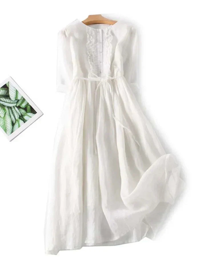 Lune London | Elegant Linen Dress
