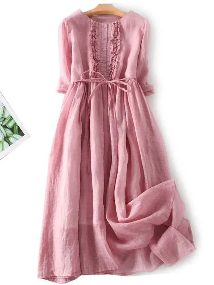 Lune London | Elegant Linen Dress