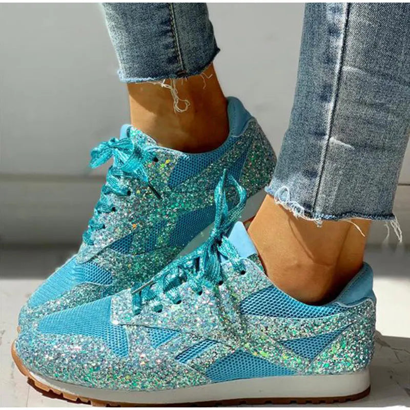 Lune London | Sports Shoes with Sequins for Women
