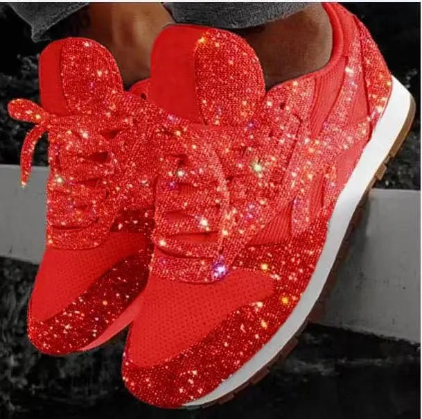 Lune London | Casual sparkling shoes with sequins