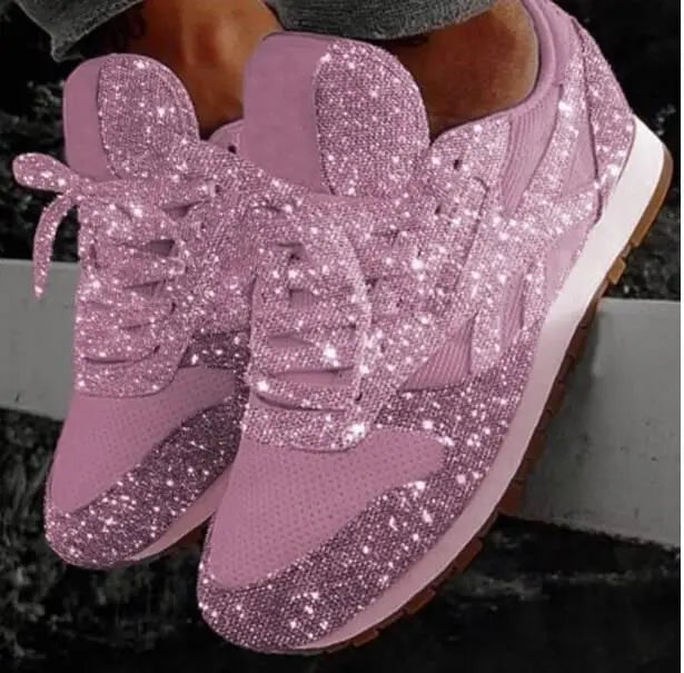Lune London | Casual sparkling shoes with sequins