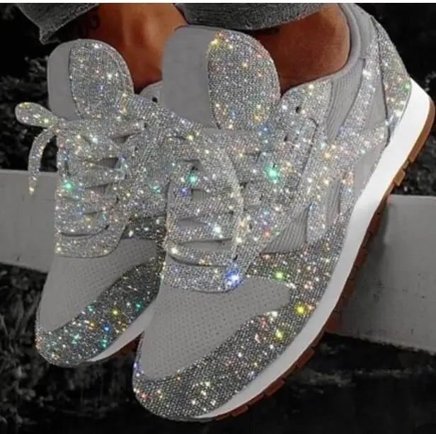 Lune London | Casual sparkling shoes with sequins