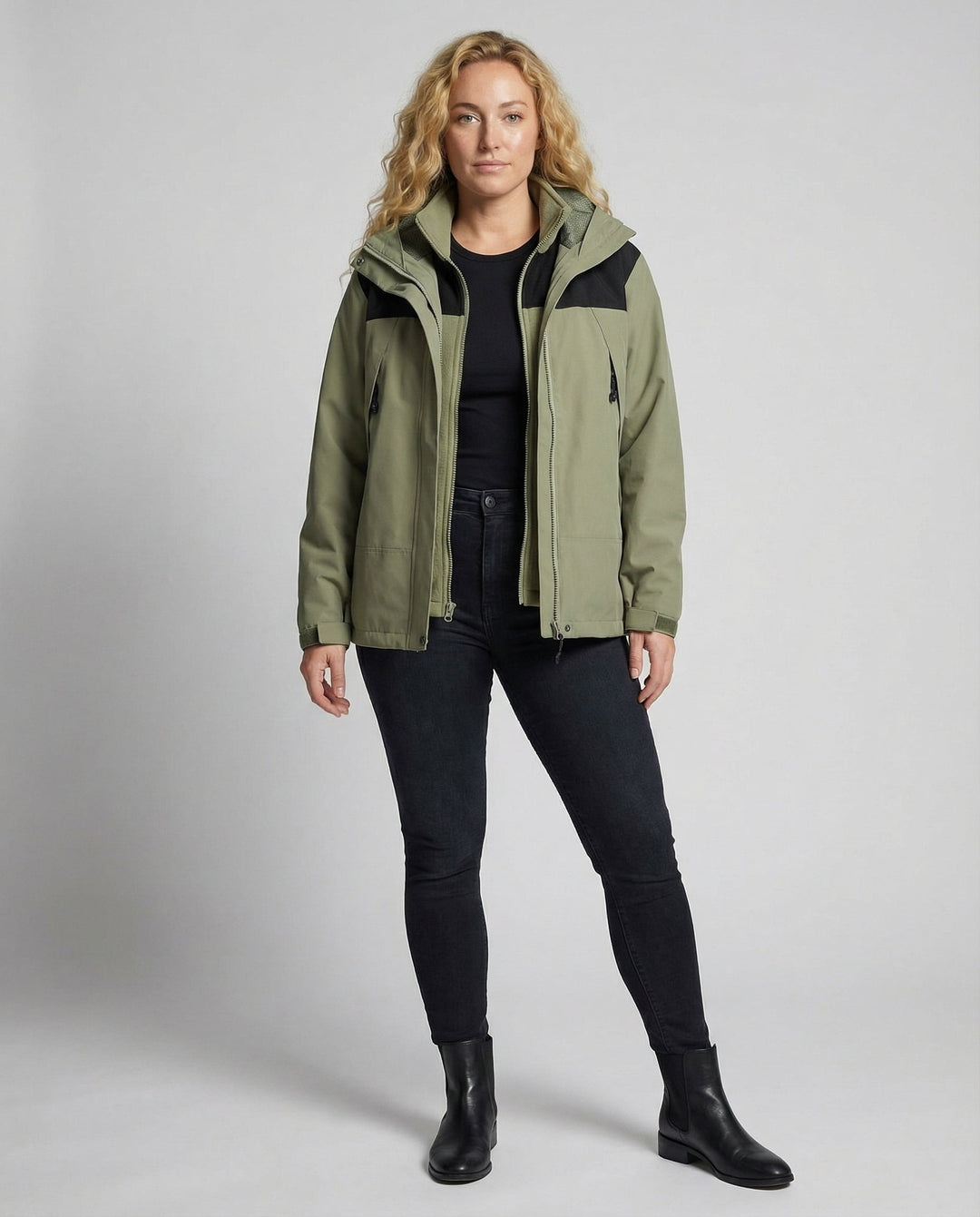 Warm Women's Winter Jacket Fleece | Amarae