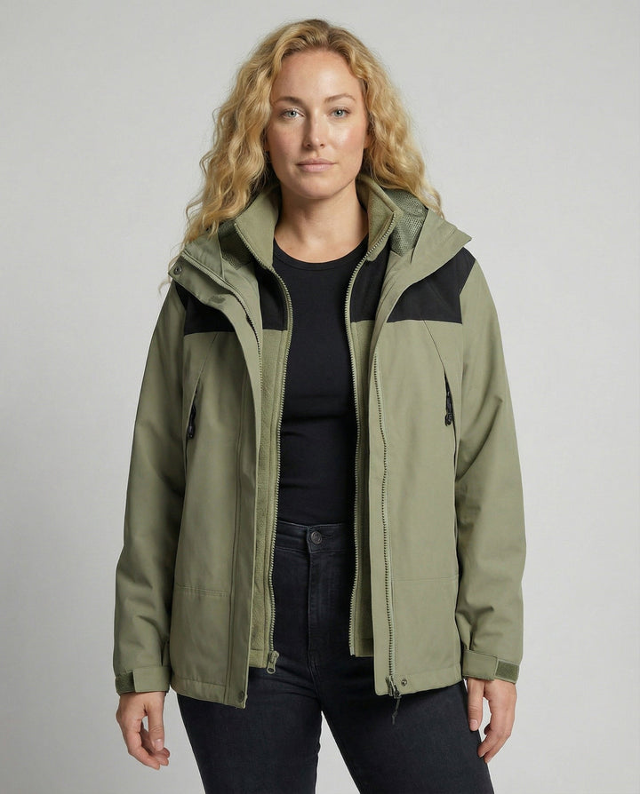 Warm Women's Winter Jacket Fleece | Amarae